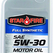Star Fire Premium Lubricants 5W30 Full Synthetic Motor Oil 12/1QT