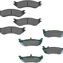 Front & Rear Ceramic Brake Pad for F150 F250 Expedition Navigator