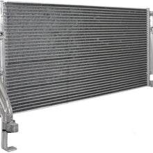 Brock Replacement A/C Condenser Assembly Compatible with 2001-2006 Santa Fe 97606-26001