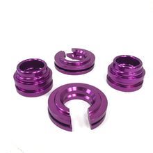 EMOTOR 240SX S13 S14/300ZX Purple Aluminum SUBFRAME TIE BAR Bushing Collar Spacer Kit