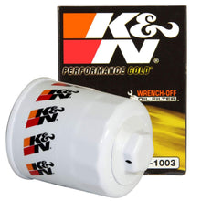 K&N HP-1003 Performance, filtro de aceite extraíble.