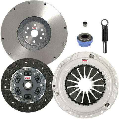 ClutchMaxPRO Heavy Duty Stage 2 Clutch Kit with Flywheel Compatible with 95-08 Ford Ranger 3.0L, 95-08 Mazda B3000
