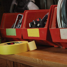 3M Automotive Refinish Masking Tape, 06652, 18 mm x 55 m,Yellow