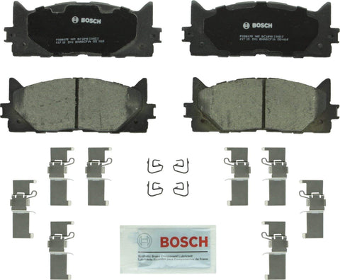 Bosch BC1293 QuietCast Premium Ceramic Disc Brake Pad Set For: Lexus ES300h, ES350; Toyota Avalon, Camry, Front