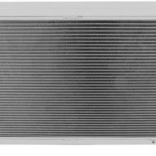 Champion Cooling, 4 Row All Aluminum Radiator for Chevrolet Corvette, MC718