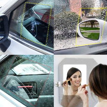 4PCS Car Rearview Mirror Film - Car Side View Mirror HD Clear Anti-Fog Anti-Glare Rainproof Waterproof Mirror Window Film Protector Safe Driving for Car Mirrors and Side Windows
