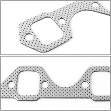 Replacement for 62-97 Ford/Lincoln/Mercury/Shellby Vehicle 3.6L-5.8L SBC Windsor V8 Engine Pair Exhaust Manifold Gasket