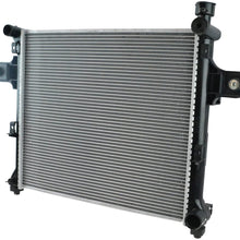 Radiator Assembly Aluminum Core Direct Fit for Jeep Commander Grand Cherokee