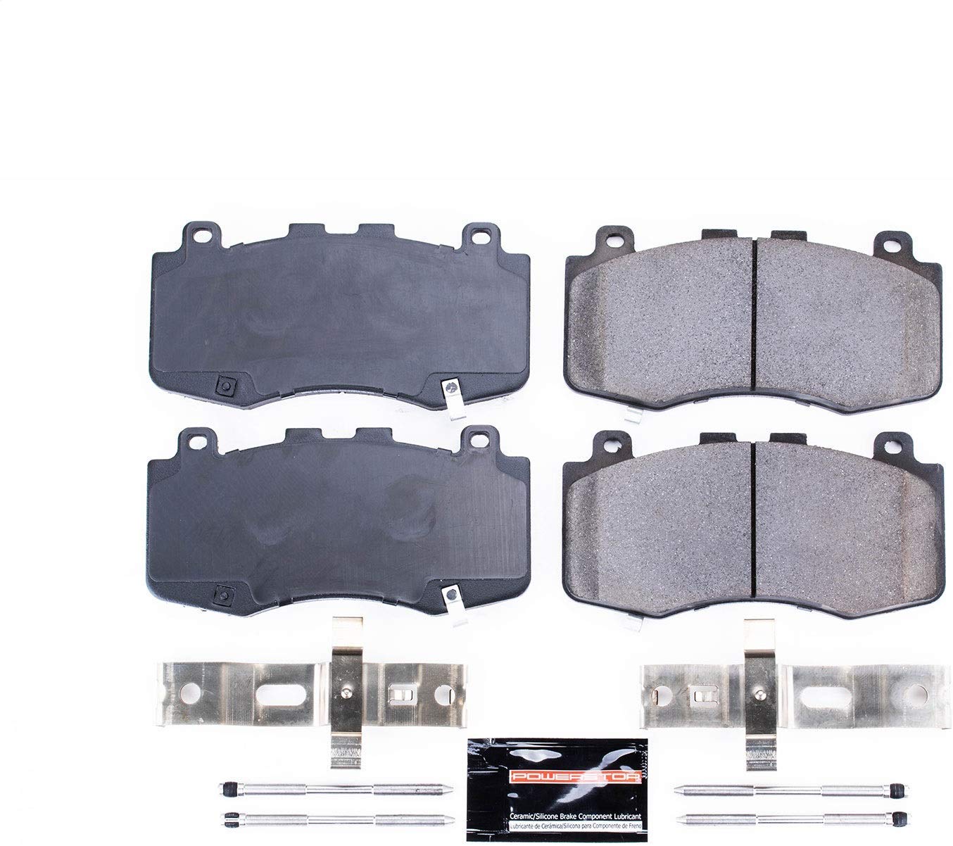 Power Stop Z23-6006, Z23 Evolution Front Carbon-Fiber Ceramic Brake Pads