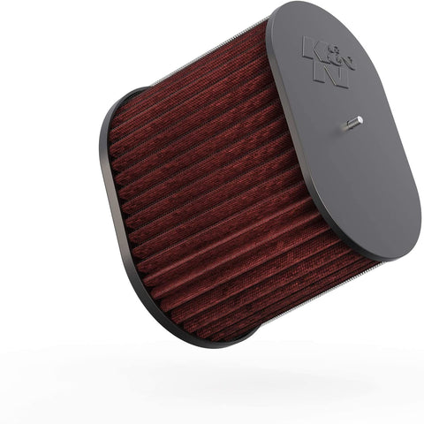 K&N Oval Universal Air Filter: High Performance, Premium, Washable, Replacement Filter: Flange Diameter: 3.6875 In, Filter Height: 7.875 In, Flange Length: 1 In, Shape: Oval Straight, RC-5178