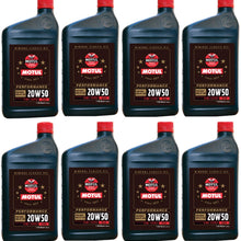 Motul 108081 Set of 8 Classic Performance 20W-50 Mineral Oil 1-Quart Bottles