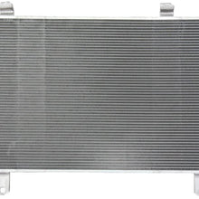 Rareelectrical NEW AC CONDENSER COMPATIBLE WITH TOYOTA 05-13 TOYOTA AVALON CAMRY HYBRID VENZA 8846006210 3795 P40429 10439 TO3030203 3795 7-3396 8846006210