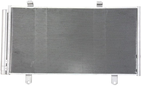 Rareelectrical NEW AC CONDENSER COMPATIBLE WITH TOYOTA 05-13 TOYOTA AVALON CAMRY HYBRID VENZA 8846006210 3795 P40429 10439 TO3030203 3795 7-3396 8846006210