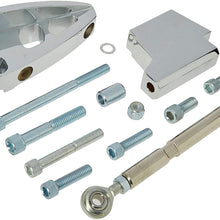DNA Motoring ABKRC4311 Aluminum Air Conditioner Bracket [For Chevy SBC Short Water Pump SWP]