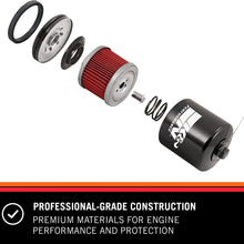 K&N Motorcycle Oil Filter: High Performance, Premium, Designed to be used with Synthetic or Conventional Oils: Fits Select Polaris Side-by-Side and ATV Models, KN-198