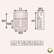 6 Way Fuse Box with 12 Ground Negative Busbar for Automotive [12V - 32V DC] [100 Amp Max] [Modular Design] [ATC/ATO Fuses] [LED Indicator] Auto Marine Ground Fuse Block