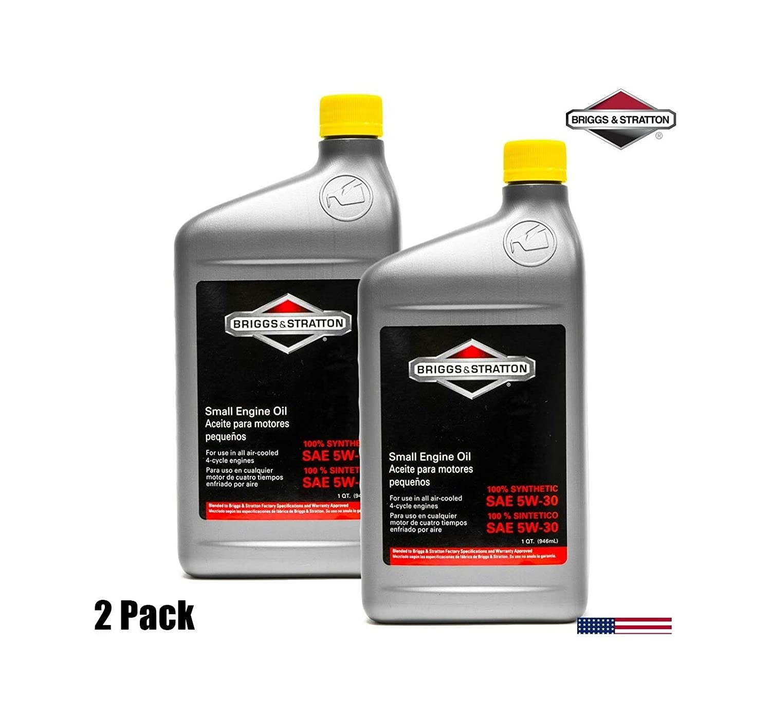 (2-Packs) Genuine OEM Br&Str 100074 5W-30 Synthetic Motor Oil