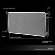 DNA Motoring OEM-RA-2141 DPI 2141 Factory Style Aluminum Cooling Radiator