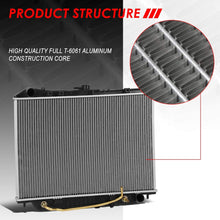 1571 OE Style Aluminum Core Radiator Replacement for Honda Passport Isuzu Rodeo Vehicross V6 93-01