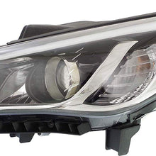 Garage-Pro Headlight for Hyundai Sonata 2015-2017 LH Assembly Halogen - CAPA