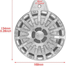 HDBUBALUS Motorcycle CNC Horn Speaker Fit for Harley Big Twin 1991-2017 Touring 1999-2016