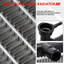 DPI 13431 OE Style Aluminum Core High Flow Radiator Replacement for 14-18 Rogue X-Trail AT/MT