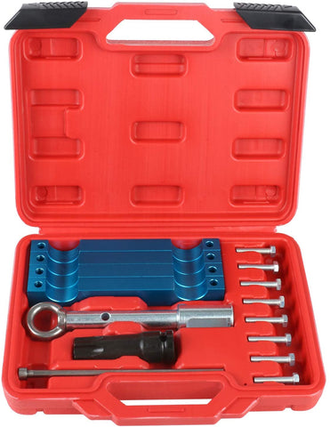 Camshaft Timing Alignment Tools For Mercedes Benz M157 M276 M278 with T100 & Injector Removal Puller Tool