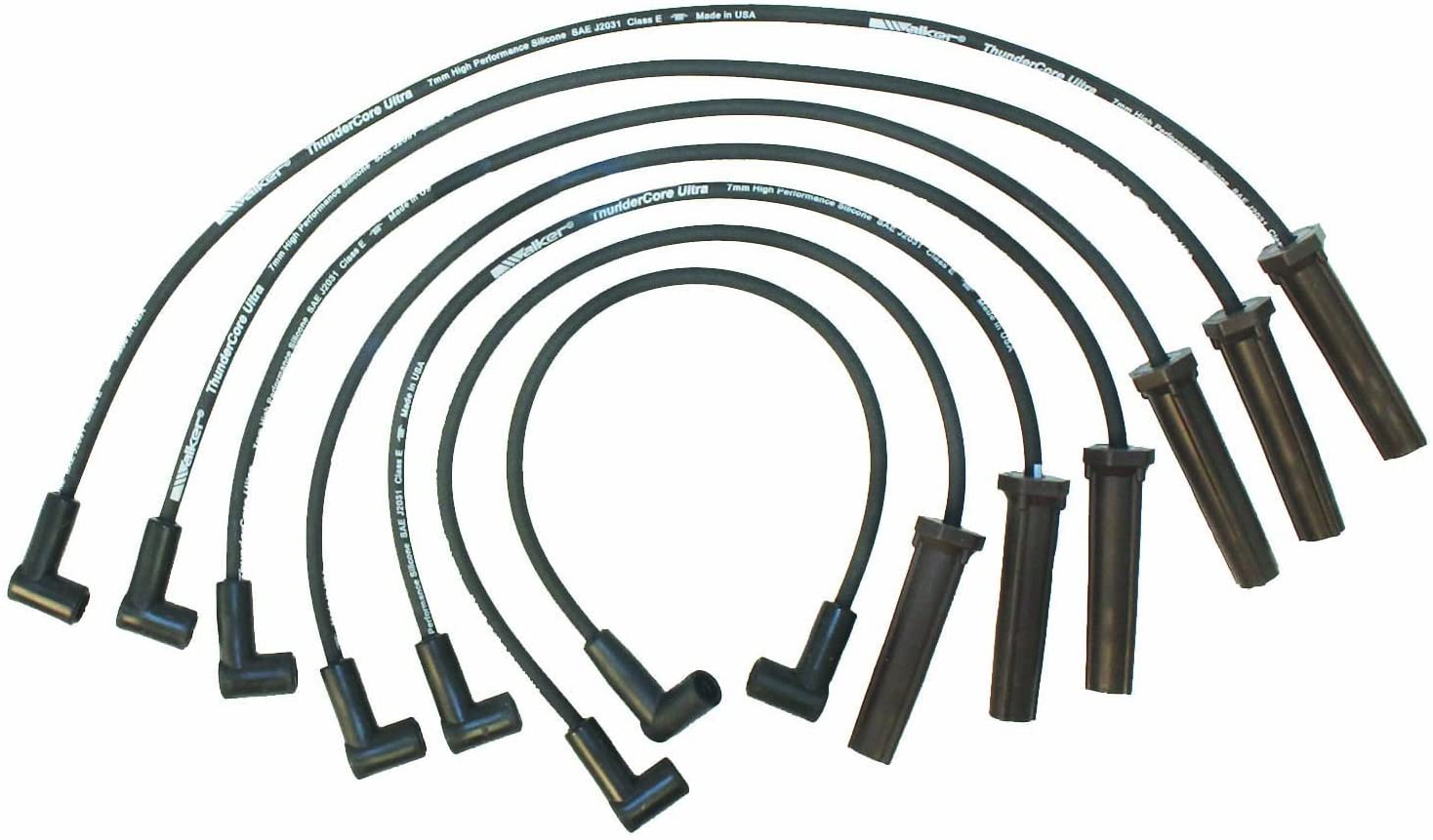 Walker Products 900-1300 Thundercore Ultra Spark Plug Wire Set