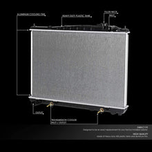 DNA Motoring OEM-RA-2459 2459 OE Style Aluminum Cooling Radiator Replacement