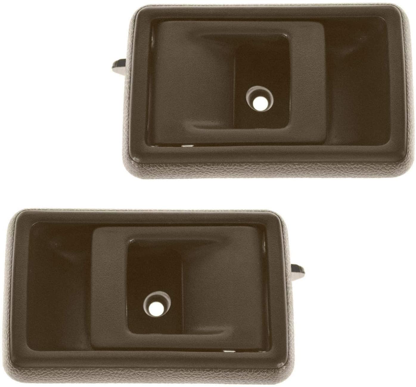 Brown Inner Interior Inside Door Handle Pair Set for Toyota Corolla Pickup Truck