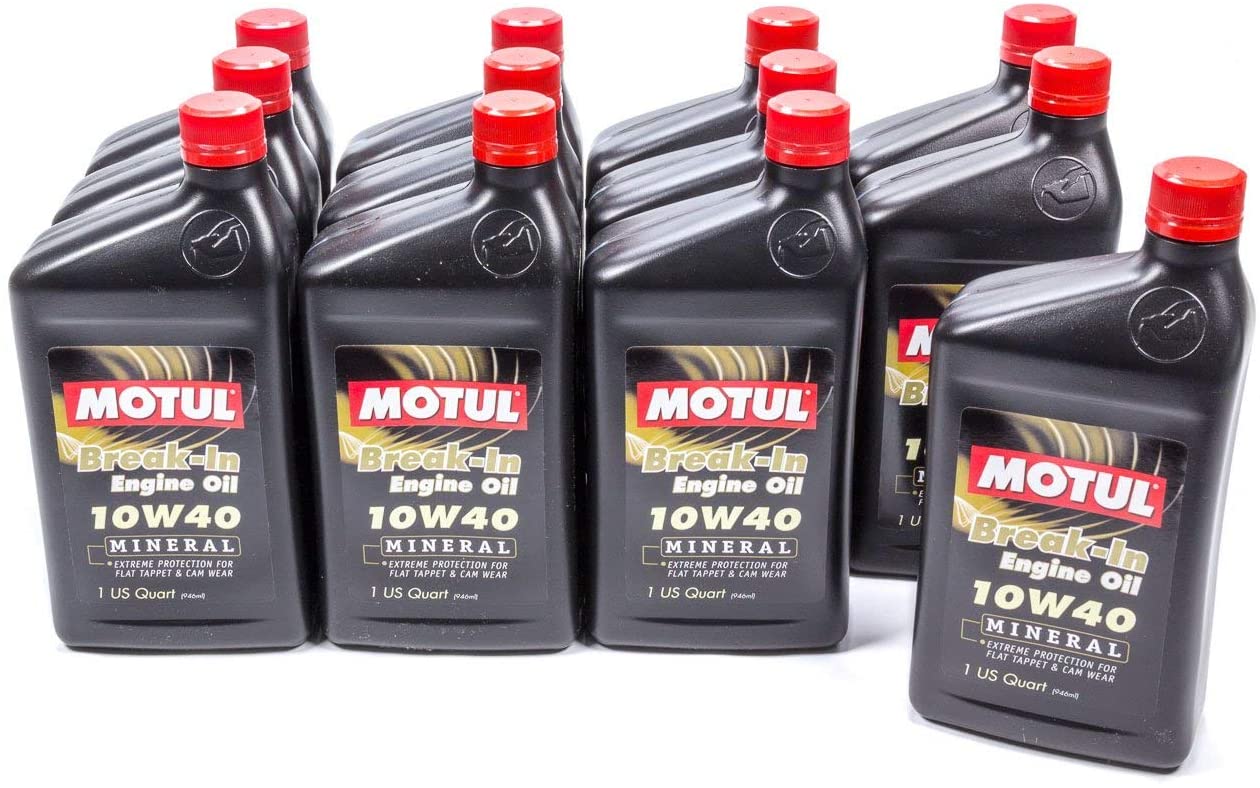 Motul 108080 Break-in Oil 10W40, 384. Fluid_Ounces