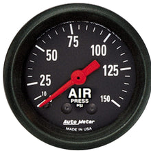 AUTO METER 2620 Z-Series Mechanical Air Pressure Gauge, Air Pressure - 2 1/16"