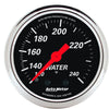 AUTO METER 1432 Designer Black Mechanical Water Temperature Gauge