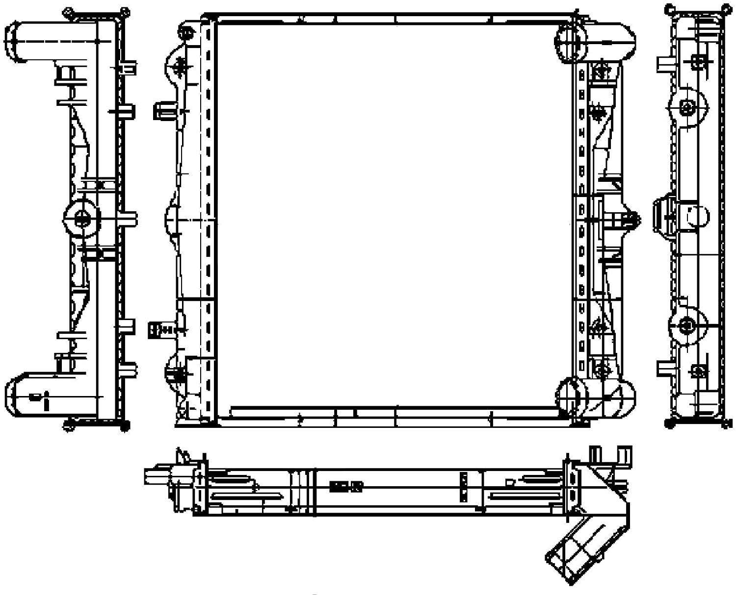 Behr Hella Service 376714291 Radiator