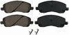 KFE KFE866-104 Ultra QuietAdvanced Premium Ceramic Brake Pad Front Set Compatible with: Jeep Patriot, Compass; 200, Sebring; Avenger, Caliber, Stratus; Mitsubishi Eclipse, Galant, Lancer, Outlander