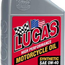 Lucas 0W40 Synthetic Motor Oil (1 Qt.)