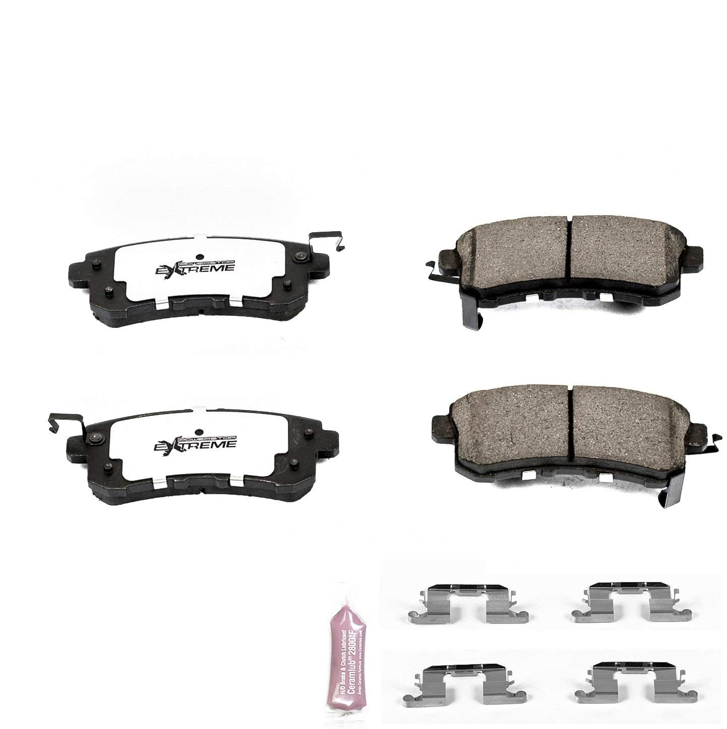 Power Stop Z36-1510, Z36 Truck & Tow Carbon-Fiber Ceramic Rear Brake Pads