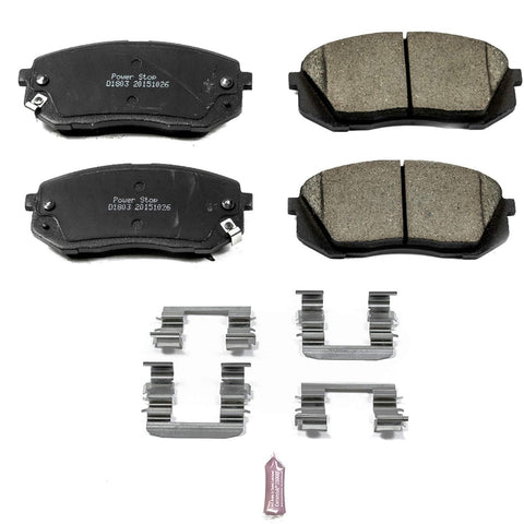 Power Stop 17-1803, Z17 Evolution Ceramic Front Brake Pads