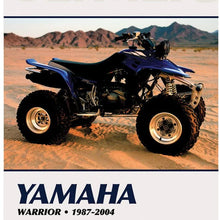 Clymer Repair Manual for Yamaha ATV YFM350 Warrior 87-04