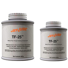 Jet-Lube TF-25 - Heavy Duty | Anti-Seize | Thread Sealant | High Temperature | Brushable | Lead-Free | Water-resistant | 1/2 Lb.