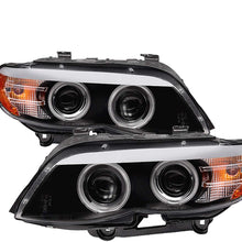 Spyder Auto 5076748 CCFL Halo Projector Headlights Black/Clear