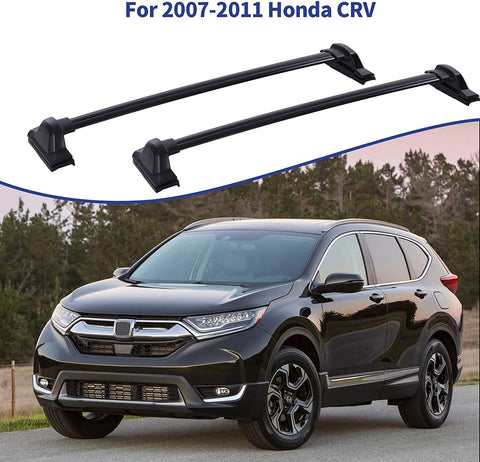 ACUMSTE Aluminum Car Top Luggage Roof Rack Cross Bar, Compatible for 2007-2011 Honda CRV Carrier Adjustable Frame