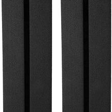 Wosune One Pair Car Roof Rack, Outdoor Car Roof Rack, Lightweight Surfboard Roof Rack for Cars