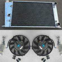 Aluminum radiator & fans for VW GOLF MK1 / Jetta/SCIROCCO GTI SPEC 1.6 1.8