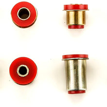 Andersen Restorations Red Polyurethane Upper and Lower Control Arm Bushings Set Compatible with Chevrolet Chevy II/Nova OEM Spec Replacements (8 Piece Kit)