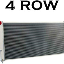 ALLOYWORKS 4 Row Aluminum Radiator For 1994-2002 Dodge Ram 2500 3500 5.9L L6 Diesel V8 Gas