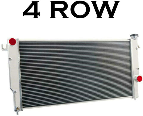 ALLOYWORKS 4 Row Aluminum Radiator For 1994-2002 Dodge Ram 2500 3500 5.9L L6 Diesel V8 Gas