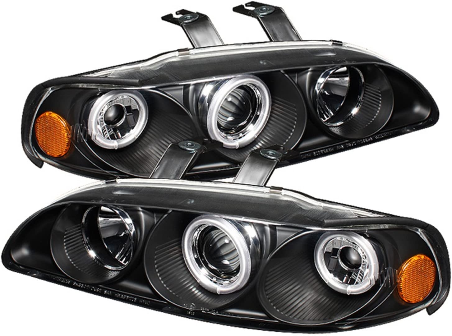 Spyder Auto 444-HC921P-23D-CCFL-BK Projector Headlight