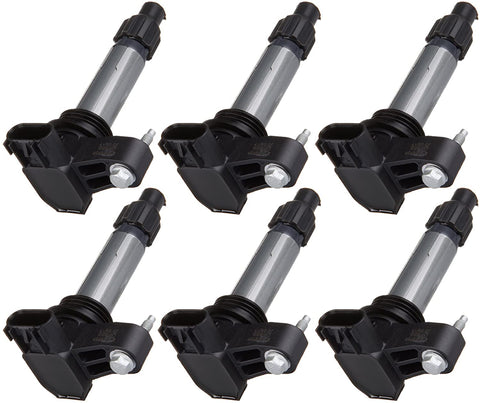 ECCPP Portable Spare Car Ignition Coils Compatible with Cadillac Chev-y Buick GMC Pontiac Saturn Suzuki 2007-2015 Replacement for UF569 C1555 for Travel, Transportation and Repair (Pack of 6)