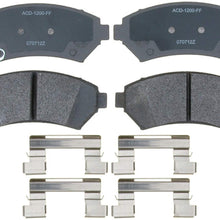 ACDelco 14D699MH Advantage Semi-Metallic Front Disc Brake Pad Set